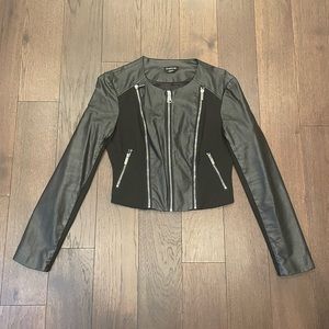 Bebe faux leather jacket